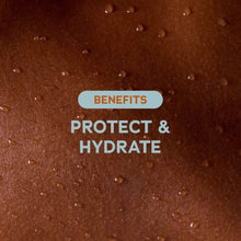 Tree Hut tangerine moisturizing shave oil with hydration droplets on skin texture