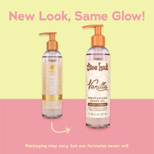 Two Tree Hut Vanilla moisturizing shave oil bottles with pump