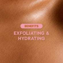 Close-up of smooth, glossy skin after sugar scrub application