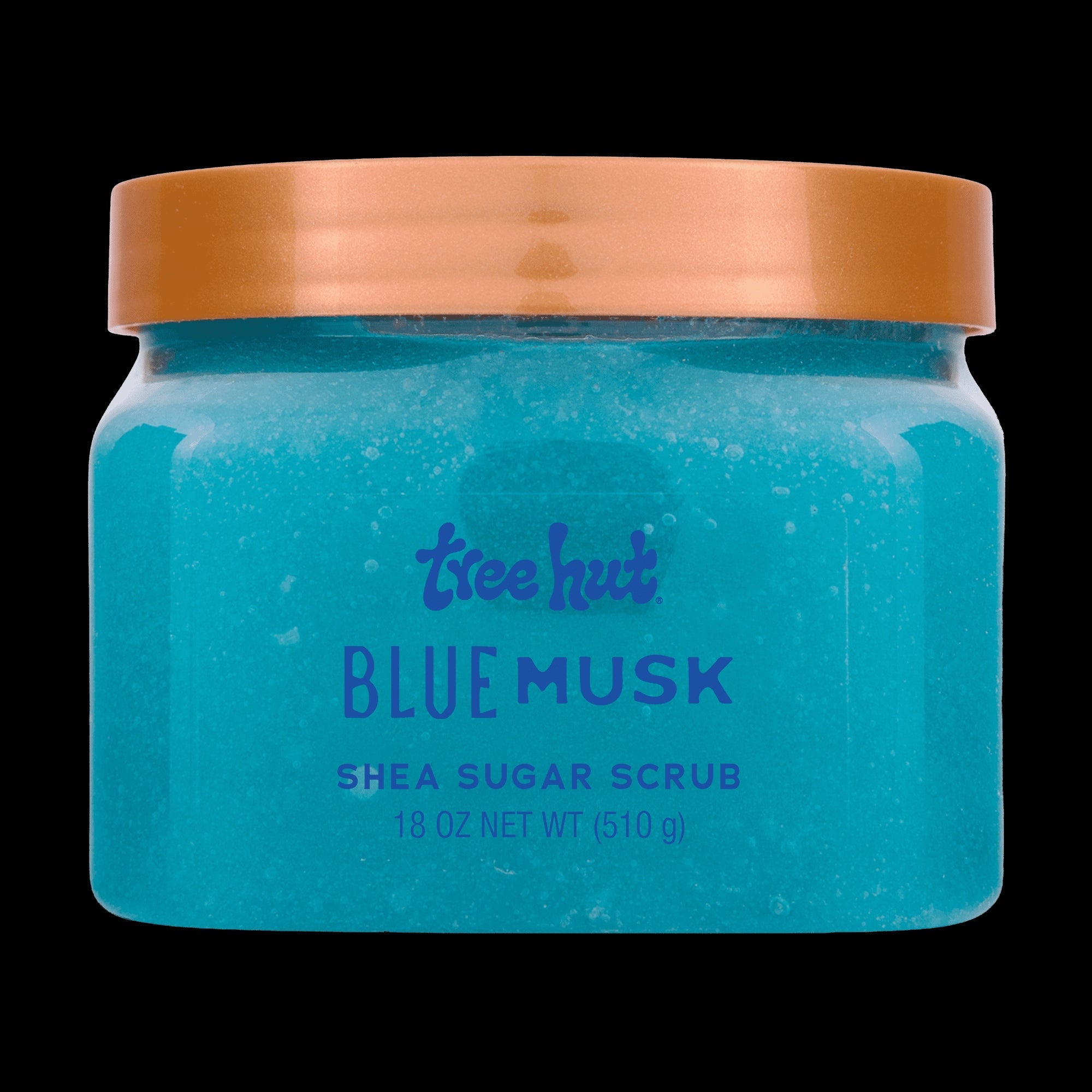 (3 PACK ) Tree Hut Blue Musk Shea Butter Sugar Body Scrub, 18 oz