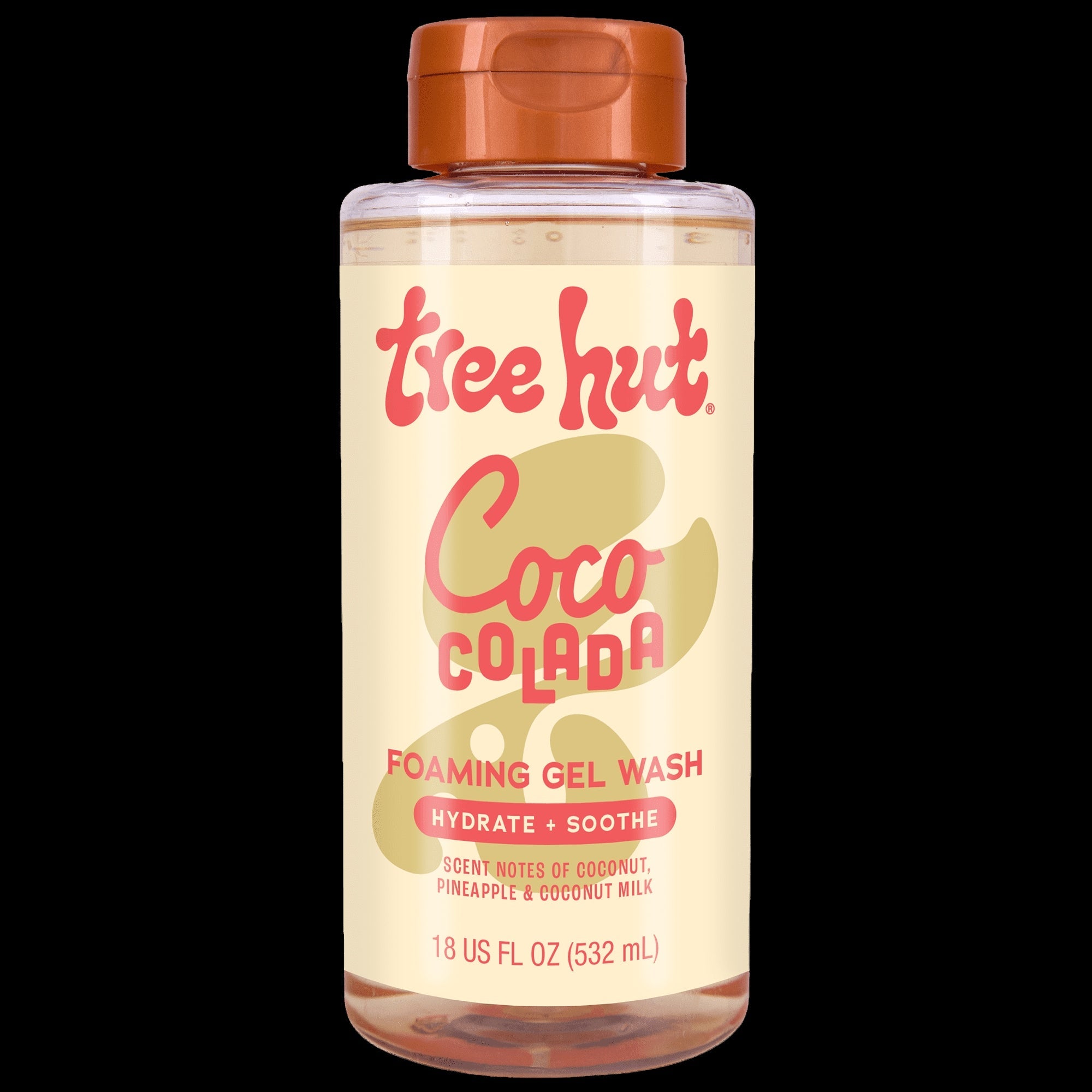 Tree Hut Coco Colada Foaming Gel Body Wash, 18 fl oz