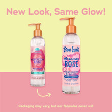Two Tree Hut Moroccan Rose moisturizing shave oil bottles with pump