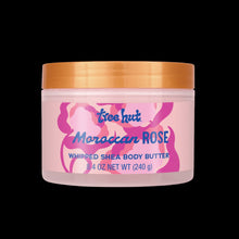Whipped shea body butter jar for Moroccan Rose scent, 8.4 oz