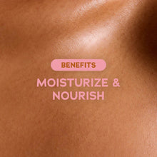 Whipped shea body butter applied to smooth skin