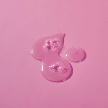Pink Hibiscus moisturizing shave oil gel in soft pink swirls