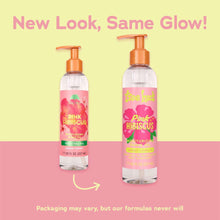 Tree Hut Pink Hibiscus moisturizing shave oil, two pump bottles