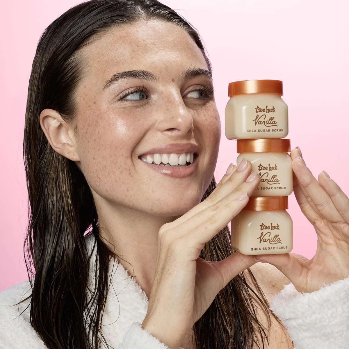 Tree Hut Vanilla Shea Sugar Mini Body Scrub, 3.4 oz