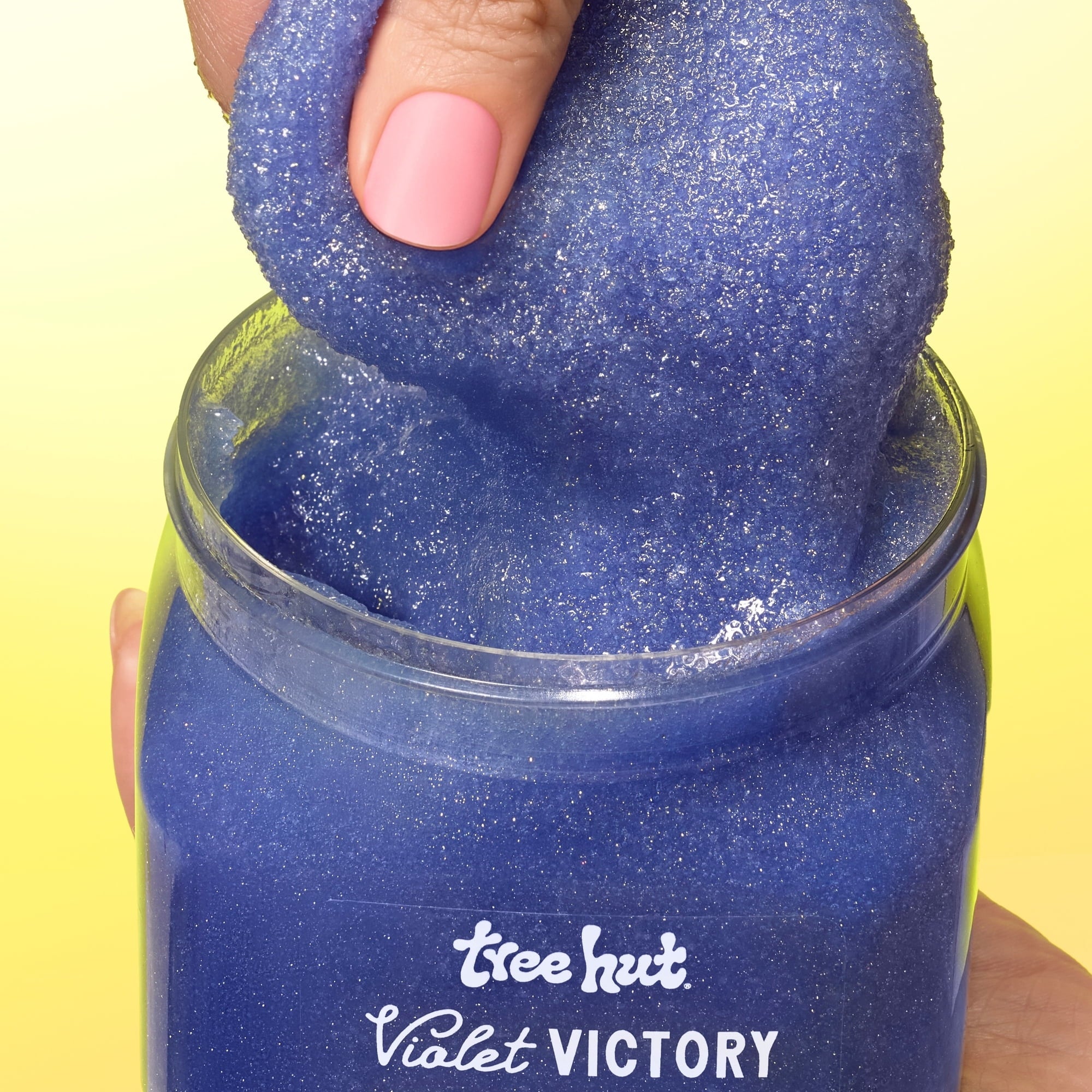 Tree Hut Violet Victory Shea Sugar Body Scrub, 18 oz (3 PACK )