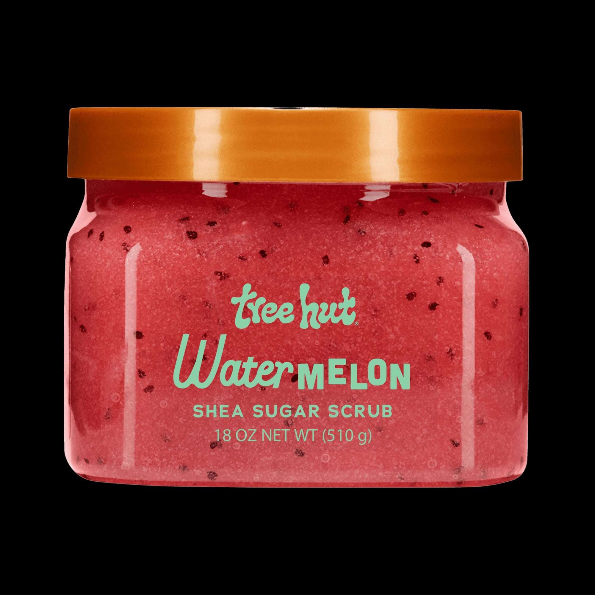 Tree Hut Watermelon Shea Sugar Exfoliating and Hydrating Body Scrub, 18 oz.
