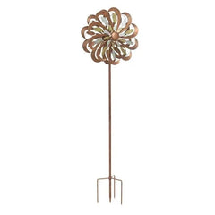 Tri-metallic Wind Spinner