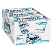 Sugar-free gum box, Wintergreen flavor, 16 pieces