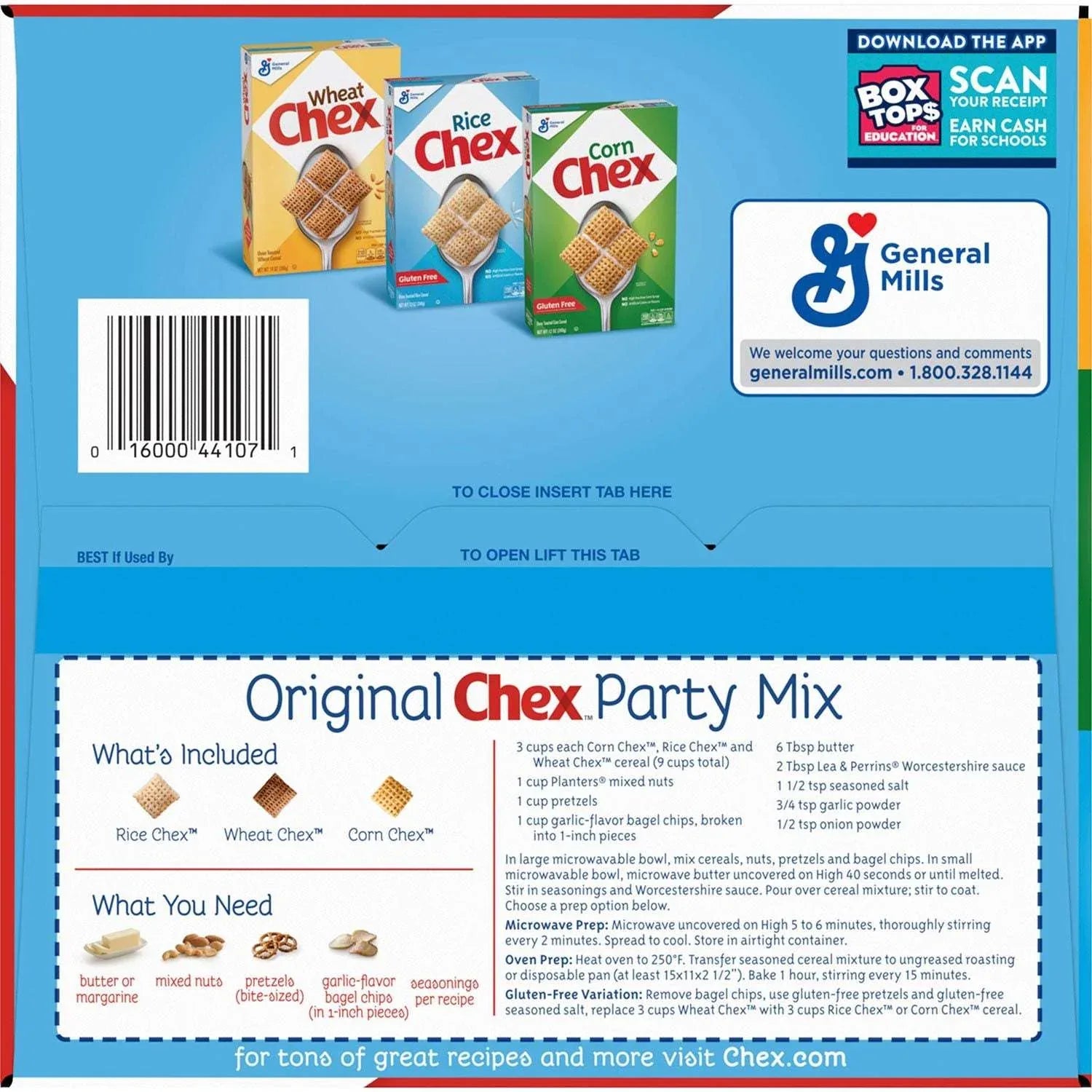 Triple Chex Rice Cereal, 54.25 oz. - USA MEGA SHOP