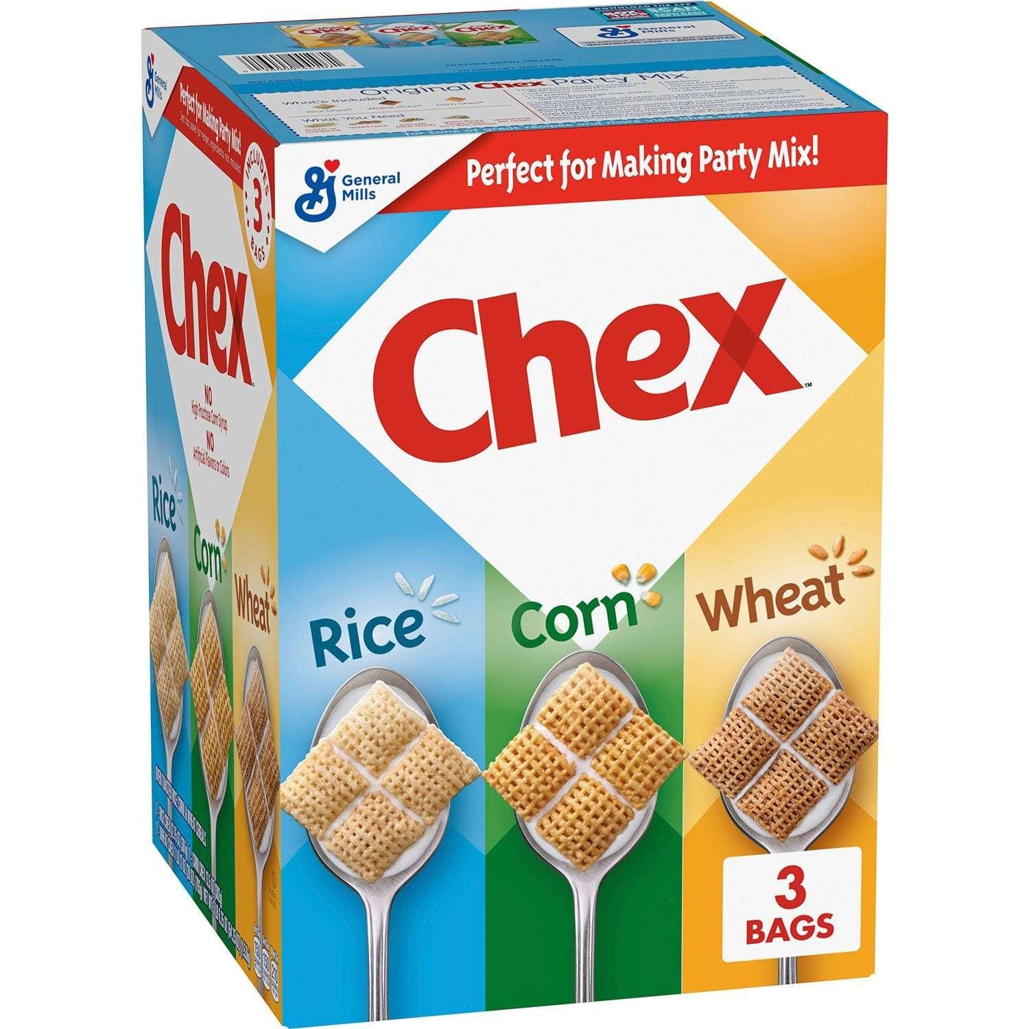 Triple Chex Rice Cereal, 54.25 oz. - USA MEGA SHOP