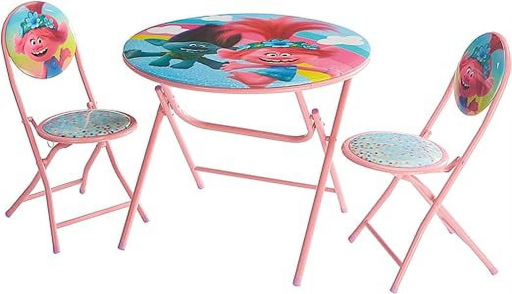 Marvel Avengers Printed 3 Piece Round Table and Chair Set