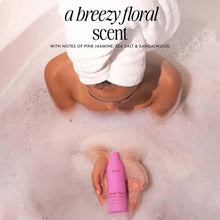 Hydra-Smooth shave cream bottle in shaving foam, pink