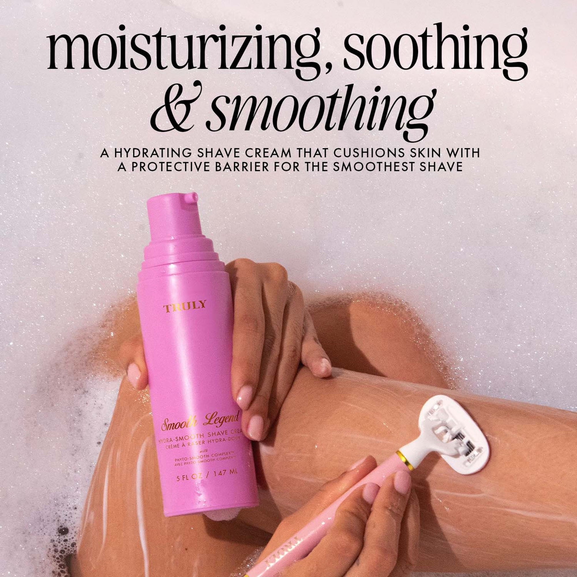 Truly Hydra-Smooth Shave Cream - Smooth Legend