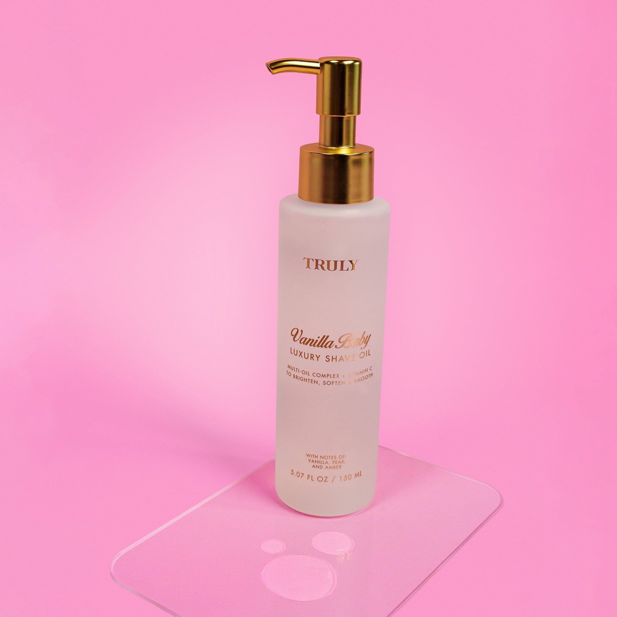 Truly Vanilla Baby Luxury Smoothing Shave Oil