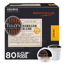 K-Cup pod box for Hawaiian Blend coffee, 80-count, with two pod cups