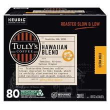 K-Cup coffee pods box back with Hawaiian Blend panel and roast details