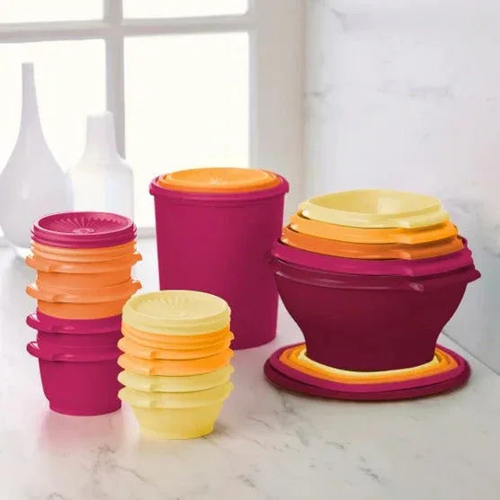 Tupperware Heritage Collection 32-piece Food Storage Container Set - USA MEGA SHOP