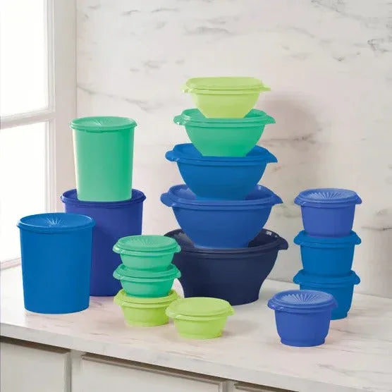 Tupperware Heritage Collection 32-piece Food Storage Container Set - USA MEGA SHOP