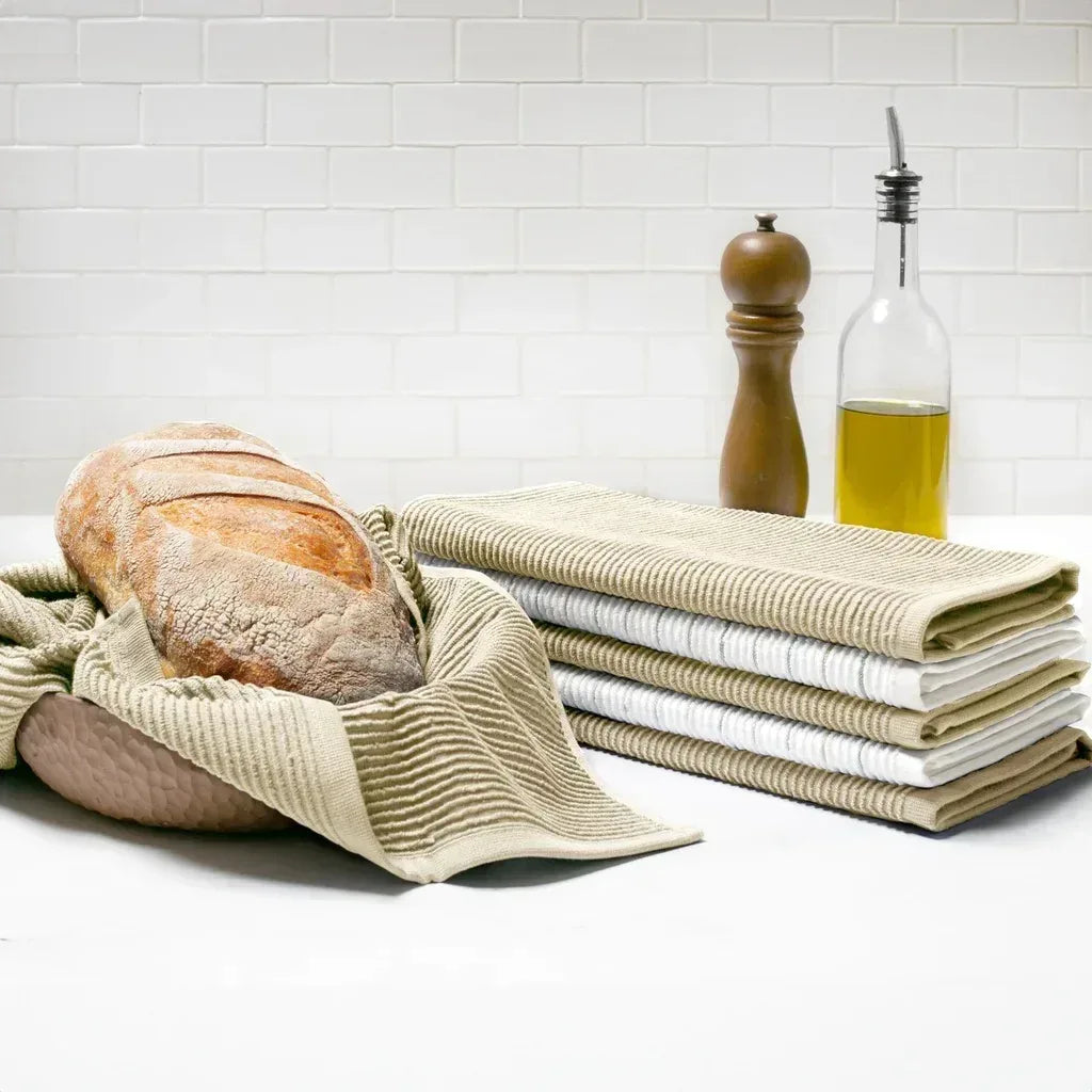 Turkish Cotton 6-piece Kitchen Towel Set