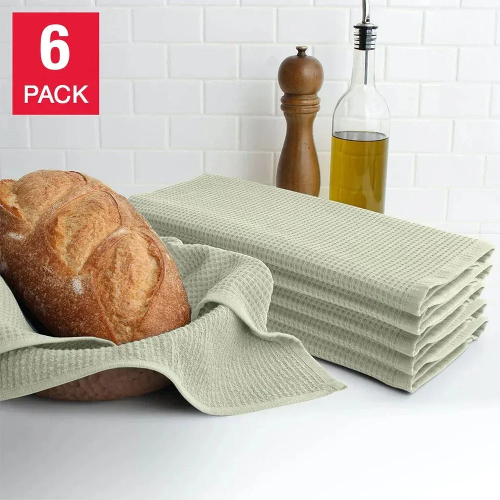 Turkish Kitchen Towels, 6-piece Set - USA MEGA SHOP