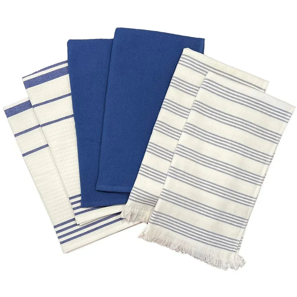 Turkish Utility Kitchen Towel, 6-piece Set