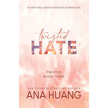 Paperback book cover for Twisted Hate, Twisted Book Three, by Ana Huang, pink design