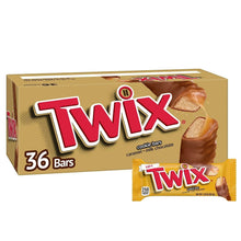 Twix caramel cookie chocolate candy bar multipack box with 36 bars