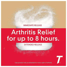 Tylenol 8HR Arthritis pain extended-release caplets box, red label front