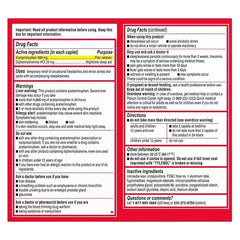 Tylenol PM Extra Strength Pain Reliever & Sleep Aid Caplets, 225 Count
