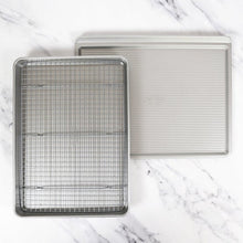 USA Pan Half Sheet, Cookie Sheet & Cooling Rack Set