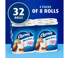 Ultra Soft 2-Ply Toilet Paper 32 rolls, 215 sheets/roll