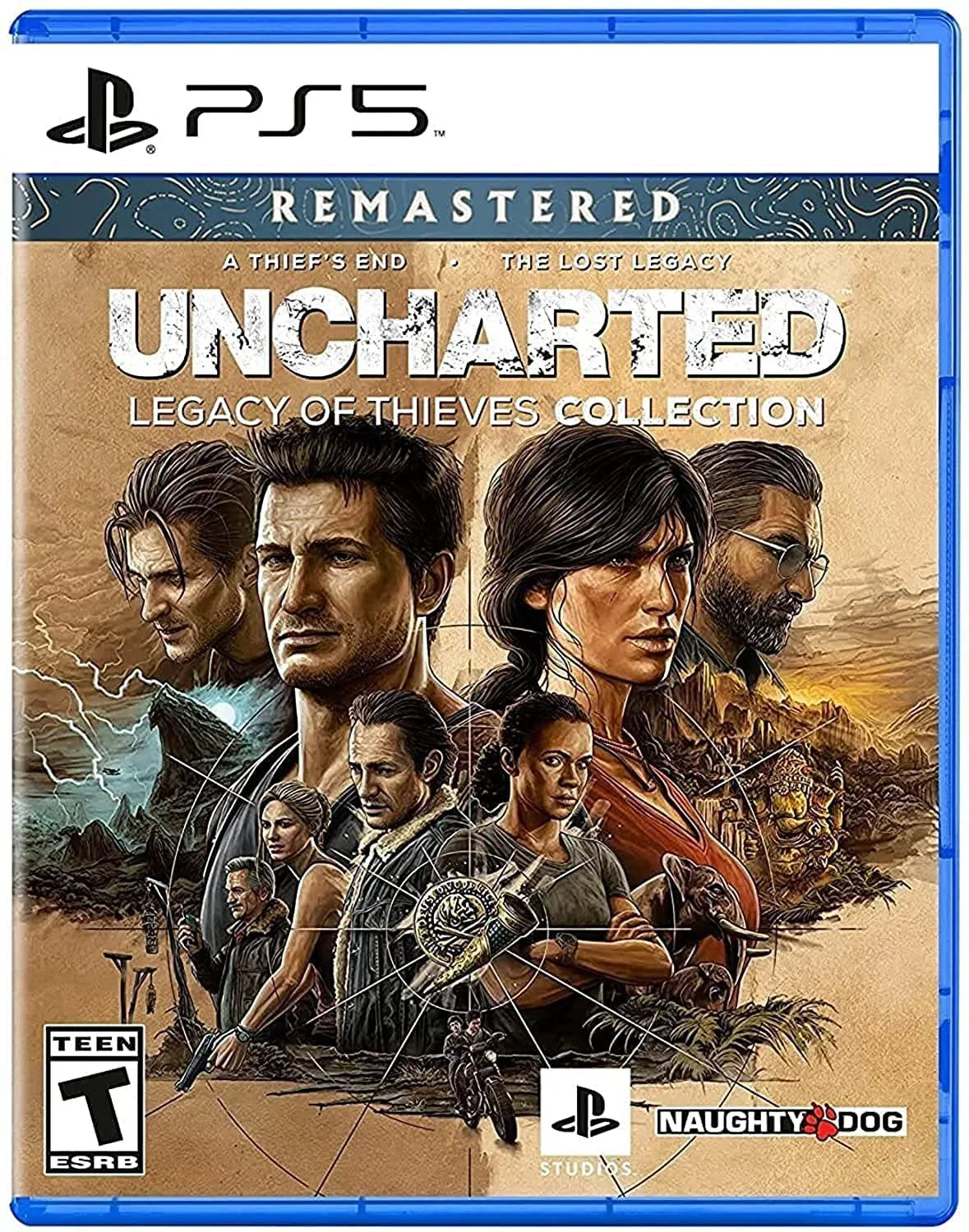 Uncharted: Legacy of Thieves Remastered Collection for Playstation 5