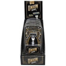 Shaving razor set in open box tray with Union Razors branding