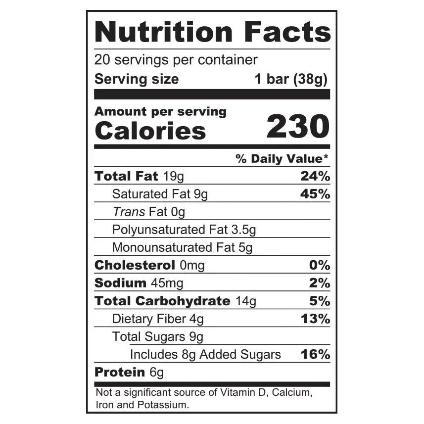 Universal Bakery Organic Paleo Bars, 20-Count - USA MEGA SHOP