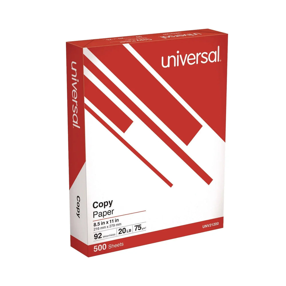 Universal Copy Paper, 8.5"x11" Letter, White, 20lb, 92 Bright - USA MEGA SHOP