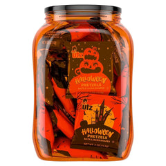 Utz Halloween Pretzel Barrel, 66 ct. - USA MEGA SHOP