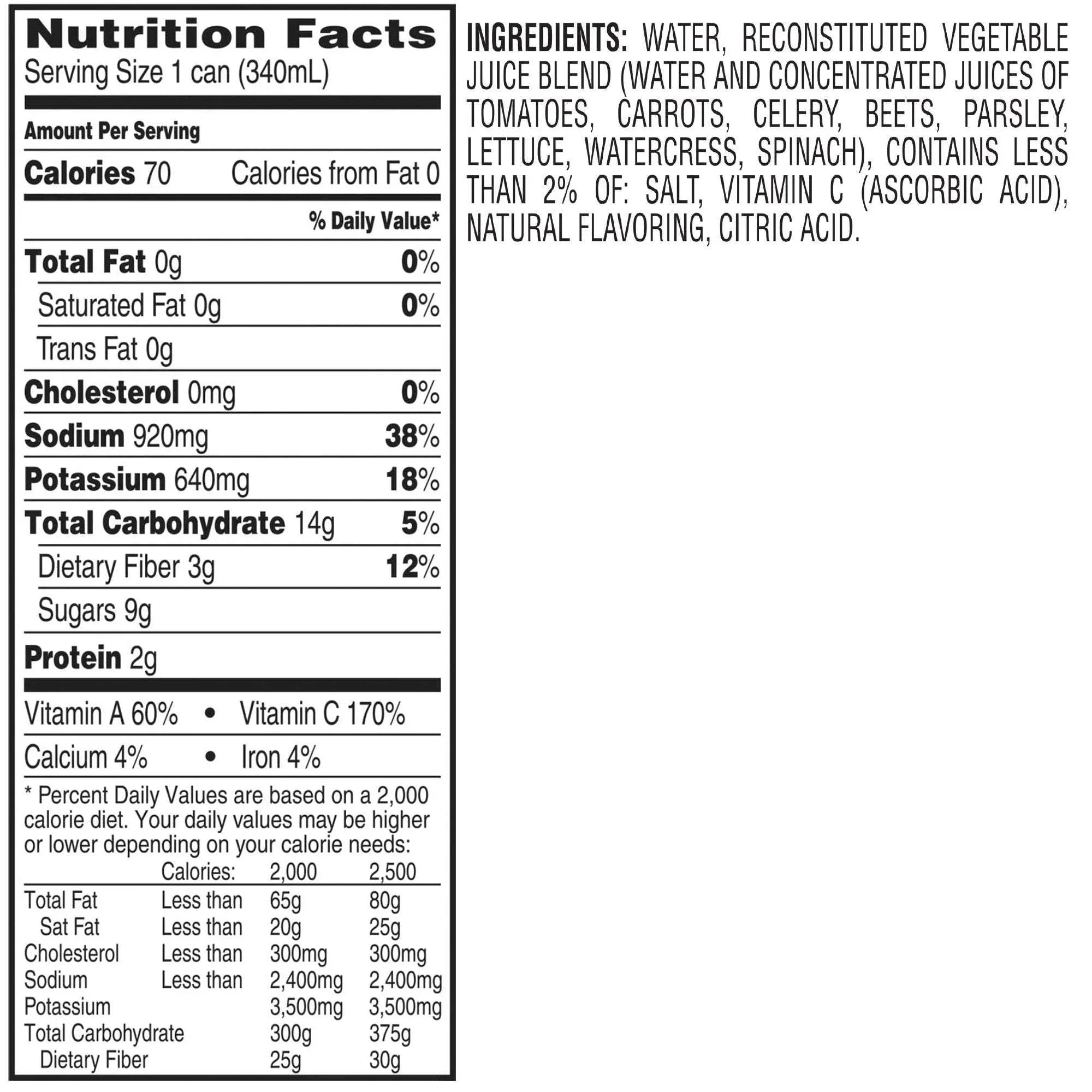 V8, Original Vegetable Juice, 11.5 fl oz, 28-Count - USA MEGA SHOP