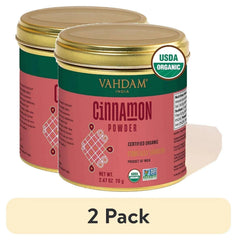 VAHDAM, Organic Cinnamon Powder (2.47oz) Gluten-Free, Raw Ground Cinnamon, Direct from Source