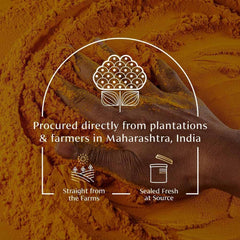 VAHDAM, Organic Turmeric Powder (2.47oz) Gluten-Free, Single Origin Spice, Direct from Source