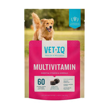 VETIQ multivitamin soft dog chews pouch, 60 count, Hickory Smoke flavor