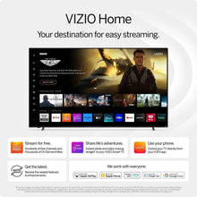 VIZIO Home streaming screen on 32-inch Smart TV with stand