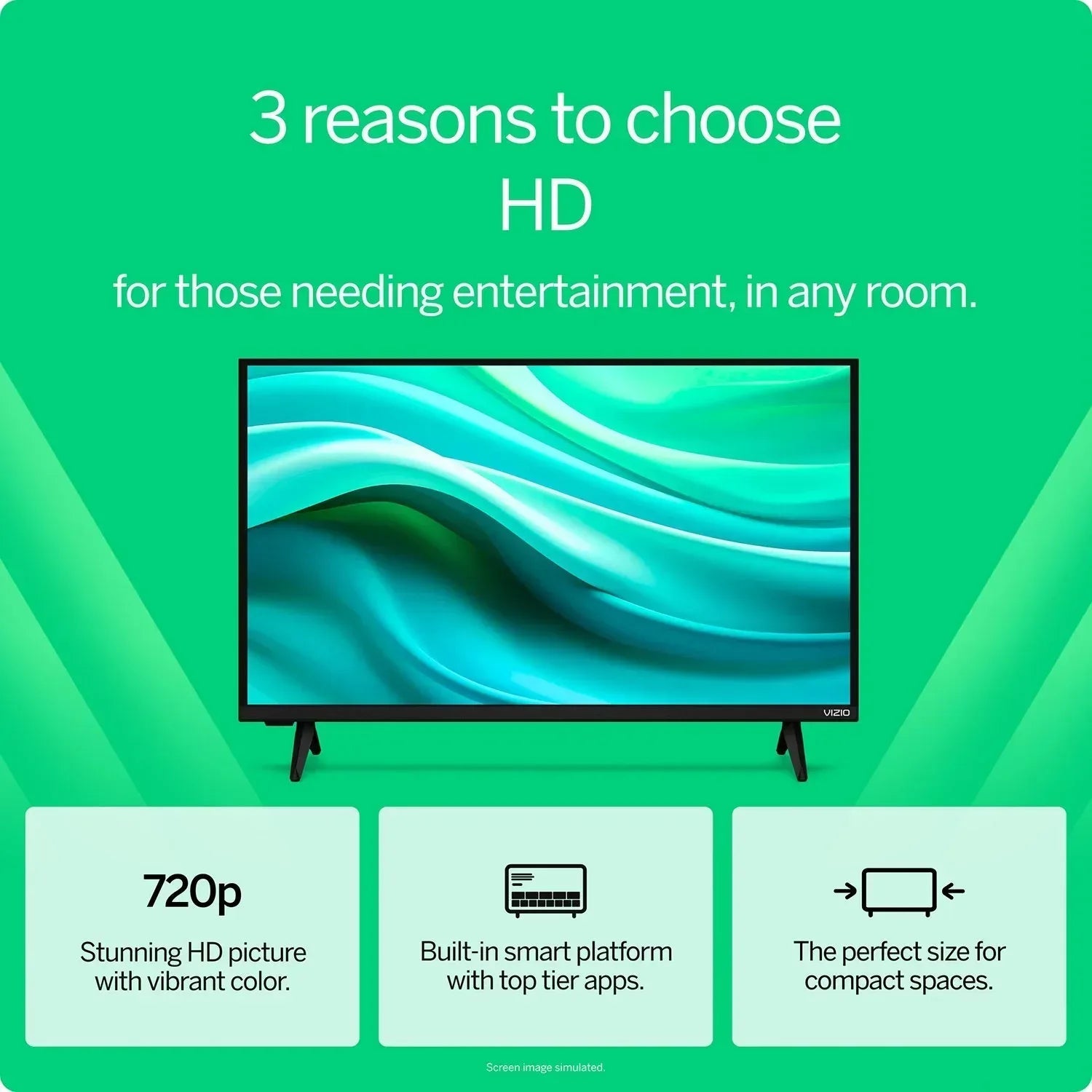 VIZIO 32" Class HD Series 720p Smart TV