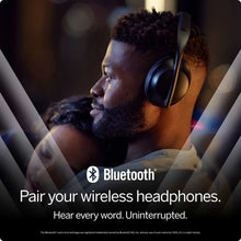 Smart TV promotional graphic with Bluetooth pairing message