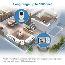VTech digital video baby monitor camera with long-range up to 1000 feet graphic