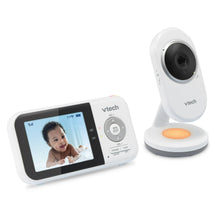 VTech digital video baby monitor parent unit with viewing screen and control buttons