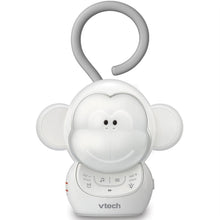 Baby monkey sleep soother with ring handle and control buttons