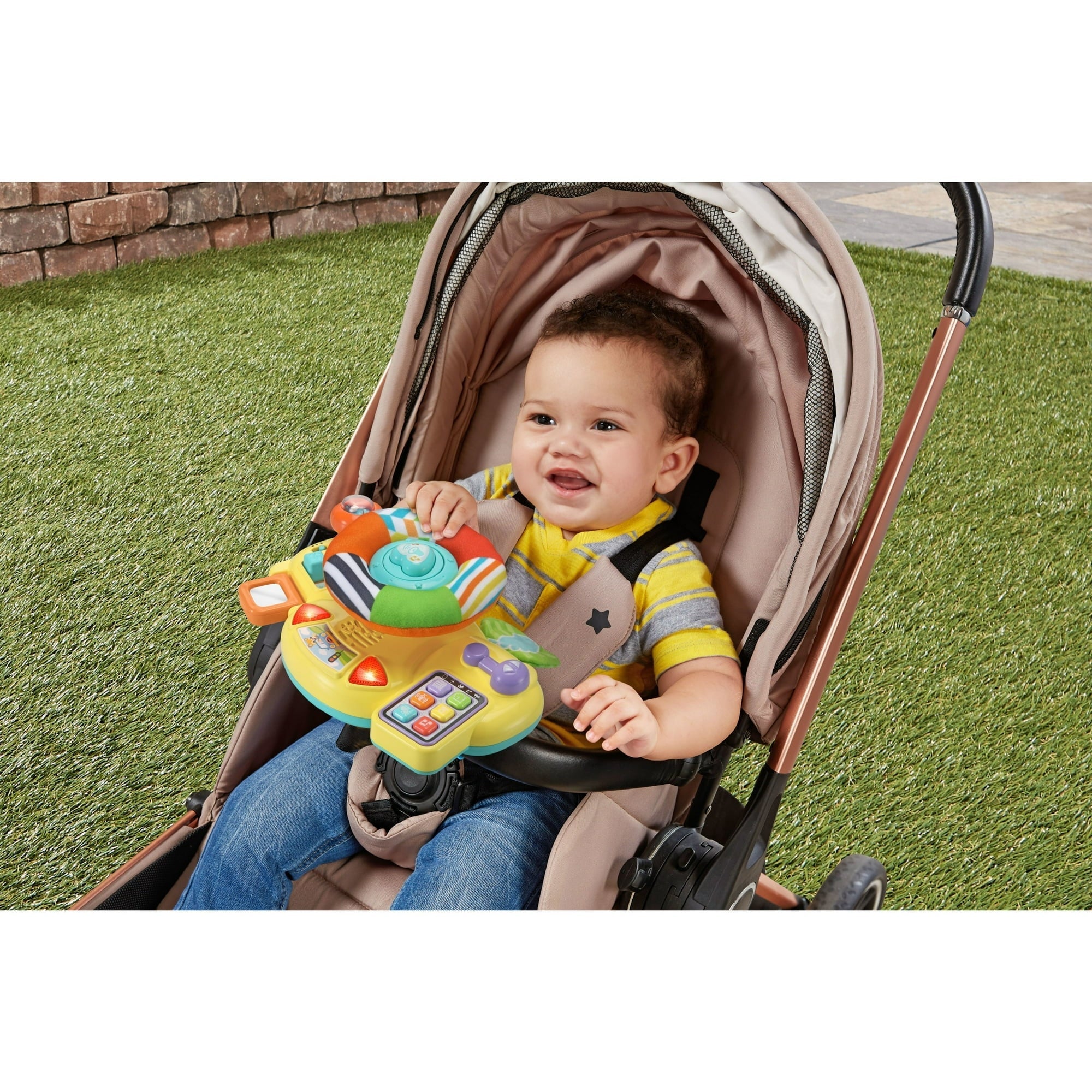 VTech Baby Bopping & Cruising Baby Driver Plastic, Plush Baby and Toddler Toys